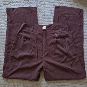 Burgundy Pants